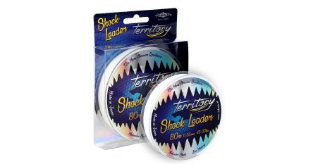 PRZYPON STRZAŁOWY - TERRITORY SHOCK LEADER 45lbs/0.55mm/80m - ZIELONY ZTSL-055G