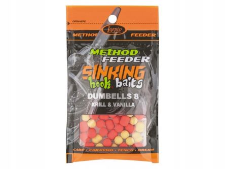 Kulki Lorpio method feeder sinking dumbells 8 shrimp& coconut