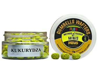 Dumbells Meus 6mm Fluo Wafters MINIS Słodka Kukurydza 12 g m6dwkuk