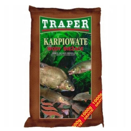 Zanęta Traper Karpiowate Wody Bieżące 2,5kg 00075