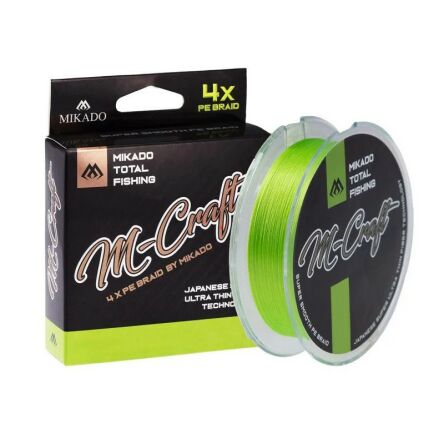 Plecionka Mikado m-craft 0,03mm 150m fluo