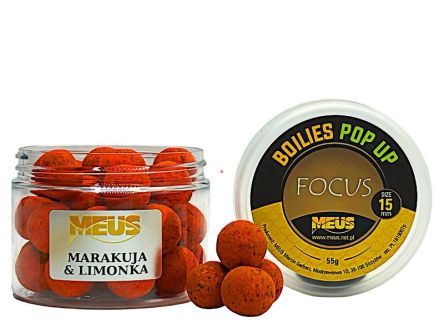 Kulka Meus Pop Up Focus 15mm Marakuja & Limonka 55g KPF15ML