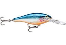 Wobler Rapala Shad Rap 9cm Holographic Blue Ghost SR09BGHH