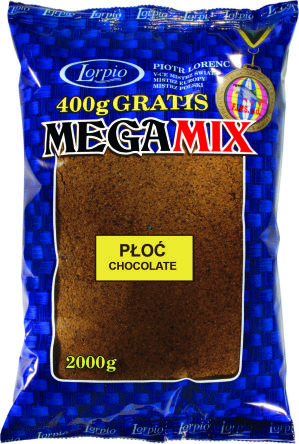 Zanęta LORPIO Mega Mix Płoć CHOCOLATE 2kg ZA-LO082