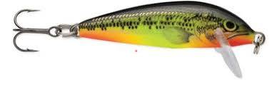 Wobler Rapala Countdown 2,5cm Fire Minnow CD01FMN