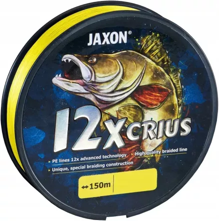 Plecionka Jaxon Crius 12x  0,14mm 150m Fluo