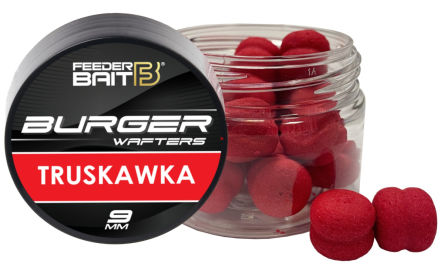 Wafters Feeder Bait Burger Truskawka 9mm FB37-4