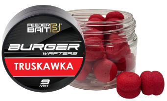 Wafters Feeder Bait Burger Truskawka 9mm FB37-4