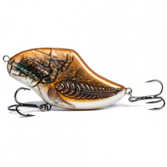 Wobler FishTank Steel Target red&grey 9,5cm 45g Sinking ft-st9s-rg