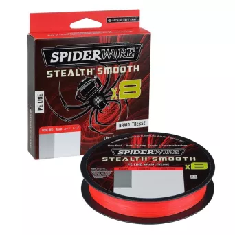 Plecionka SpiderWire Stealth Smooth 8 Red 0,11mm 10,3kg 150m 1515683