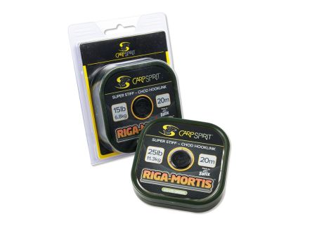 Linka przyponowa Carp Spirit Riga-Morits 20lb 20m acs640051 brown